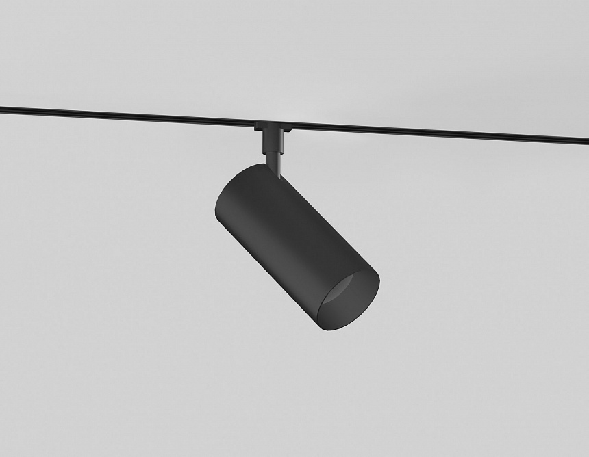 GL2310 BK черный IP20 18W 3CCT 3000/4200/6400K 48V D55*120