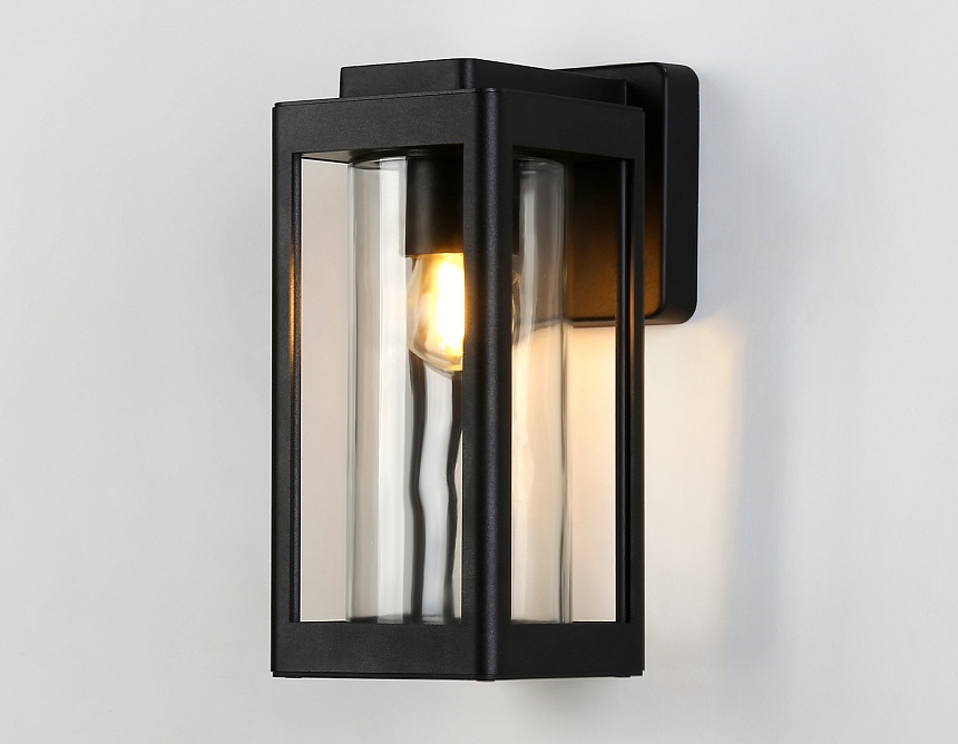 ST2406 BK/CL черный/прозрачный IP54 E27 max 40W 245*110*150