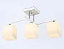 TR303113/3 WH/CH/FR белый/хром/белый матовый E27/3 max 40W 490*260*290