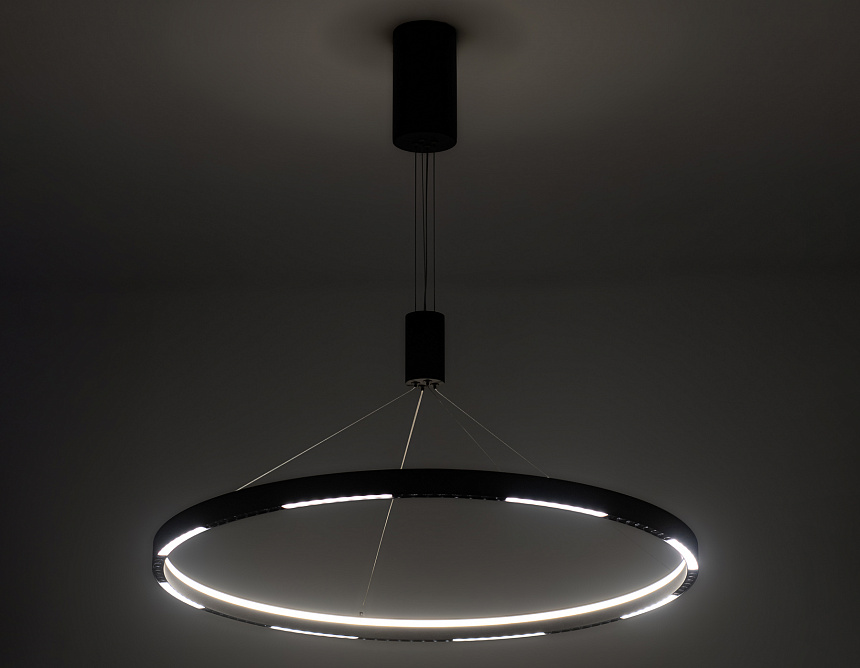 FL5856 BK черный 40W 3000K/4200K/6400K D800*860 (без ПДУ)