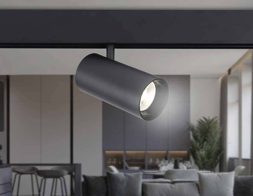 GL3841 BK черный IP20 20W 4200K 48V 24° D67*138