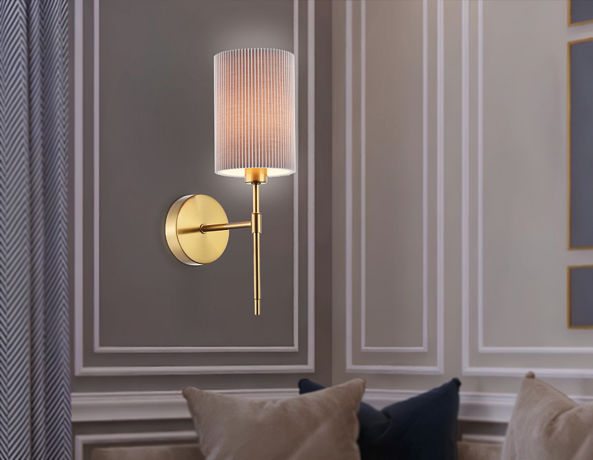 LH72385 BS/GR латунь/серый E14 max 40W 190*110*340