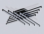 FL6262 BK черный 130W 3000K-6400K 810*810*130 (ПДУ ИК)