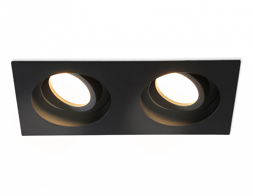 TN102760/2 BK черный IP20 GU5.3/2 200*100*32