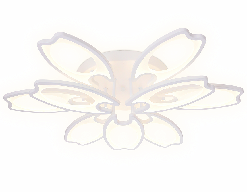 FA579/6+3 WH белый 162W 700*640*120 (ПДУ РАДИО 2.4G)