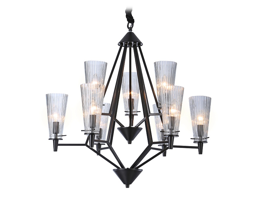 TR3238/6+3 BK черный E14/9 max 40W D730*720