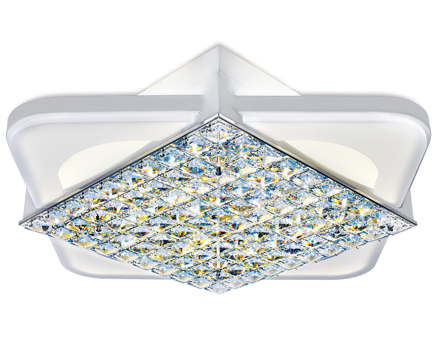 FA124 WH белый 104W 510*510*110 (ПДУ РАДИО 2.4)