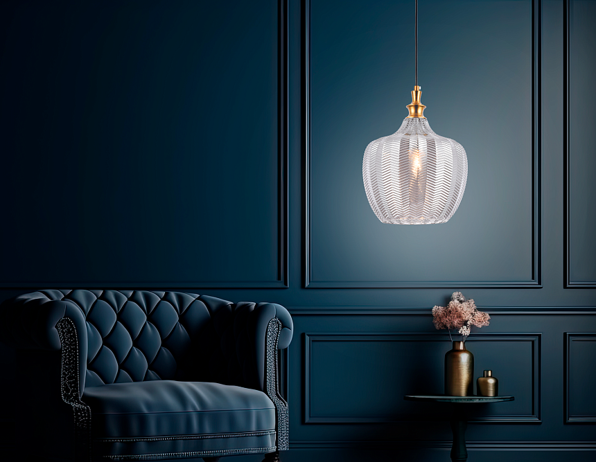 TR3533 SB/SM бронза/дымчатый E27 max 40W D250*1200