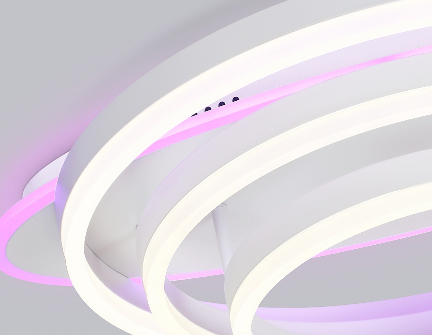 FA8522 WH белый 146W 3000K-6400K+RGB 560*500*150 (ПДУ РАДИО 2.4G)