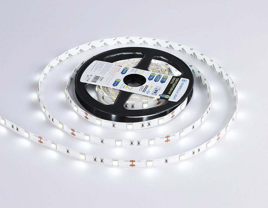 GS1803 5050 30Led/ 7.2W m/ 12V IP20 6500K/ 5000*10*1.87mm (2 конт.) GS1803 5050 30Led/ 7.2W m/ 12V IP20 6500K/ 5000*10*1.87mm (2 конт.)