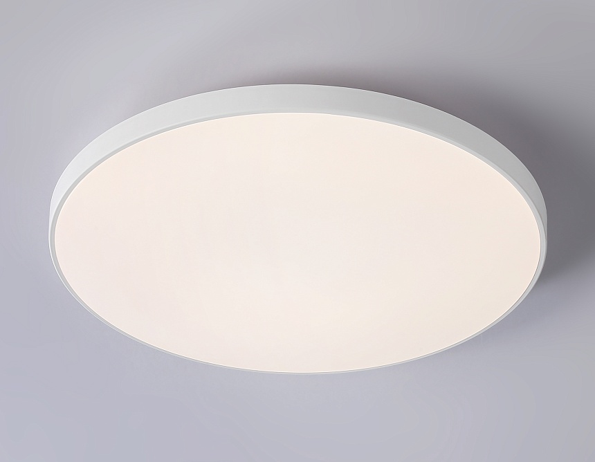 FZ1221 WH белый IP44 18W 4200K D302*50 (Без ПДУ)