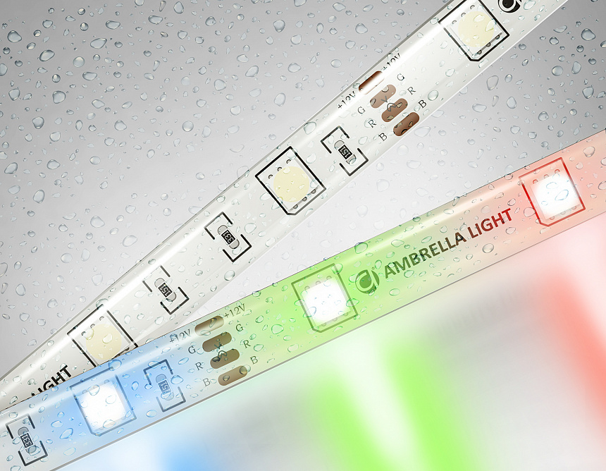 GS2301 5050 30Led/ 7.2W m/ 12V IP65 RGB/ 5000*10*2.87mm (4 конт.) GS2301 5050 30Led/ 7.2W m/ 12V IP65 RGB/ 5000*10*2.87mm (4 конт.)