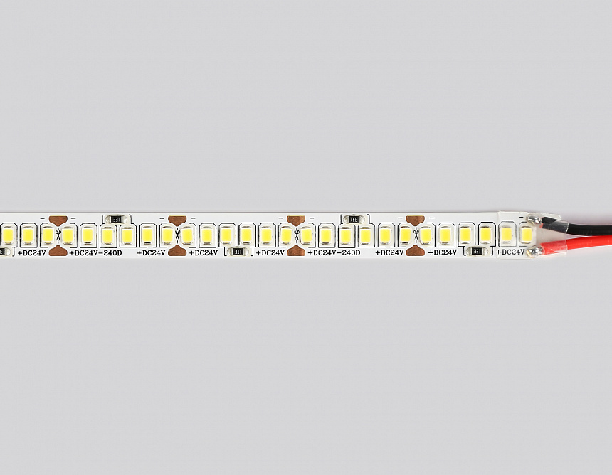 GS3402 2835 240Led/ 20W m/ 24V IP20 4500K/ 5000*10*1.2mm (2 конт.) GS3402 2835 240Led/ 20W m/ 24V IP20 4500K/ 5000*10*1.2mm (2 конт.)
