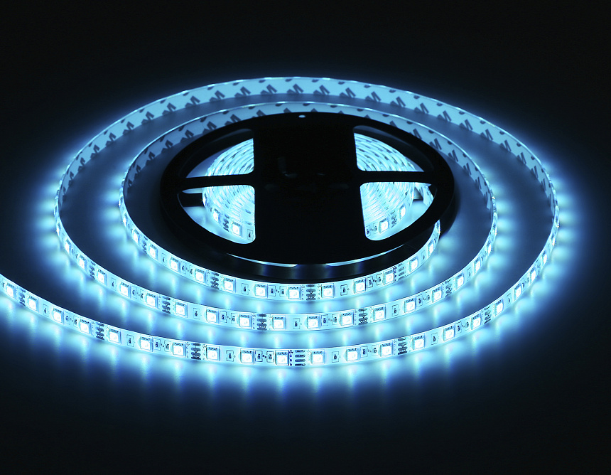 GS2502 5050 60Led/ 14.4W m/ 12V IP65 RGB/ 5000*10*2.87mm (4 конт.) комплект GS2502 5050 60Led/ 14.4W m/ 12V IP65 RGB/ 5000*10*2.87mm (4 конт.) комплект