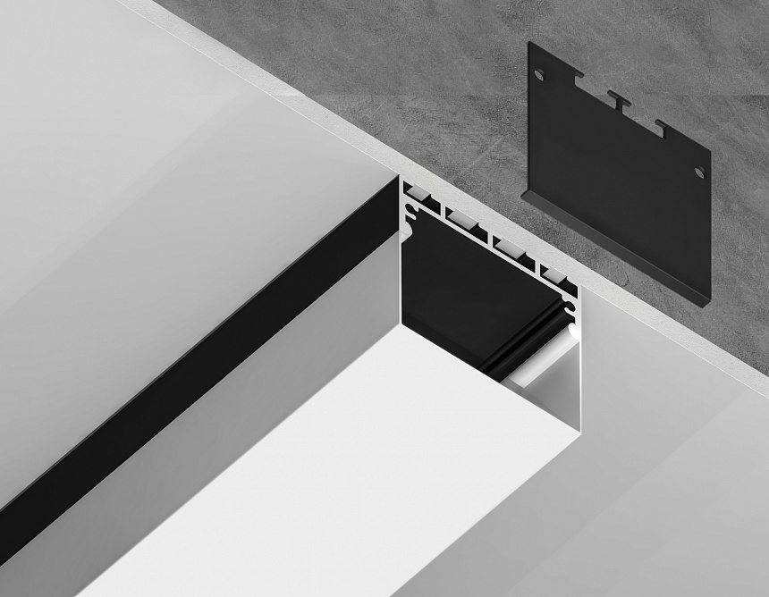 GP3070BK черный 2000*45*42