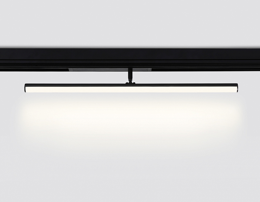 GL1361 BK черный IP20 12W 3000K-6400K 220V 120° 608*25*110 (Без ПДУ)