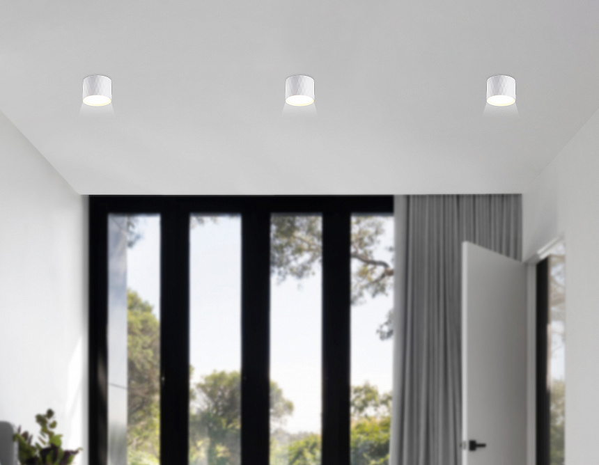 TN5358 WH белый GX53 D82*60