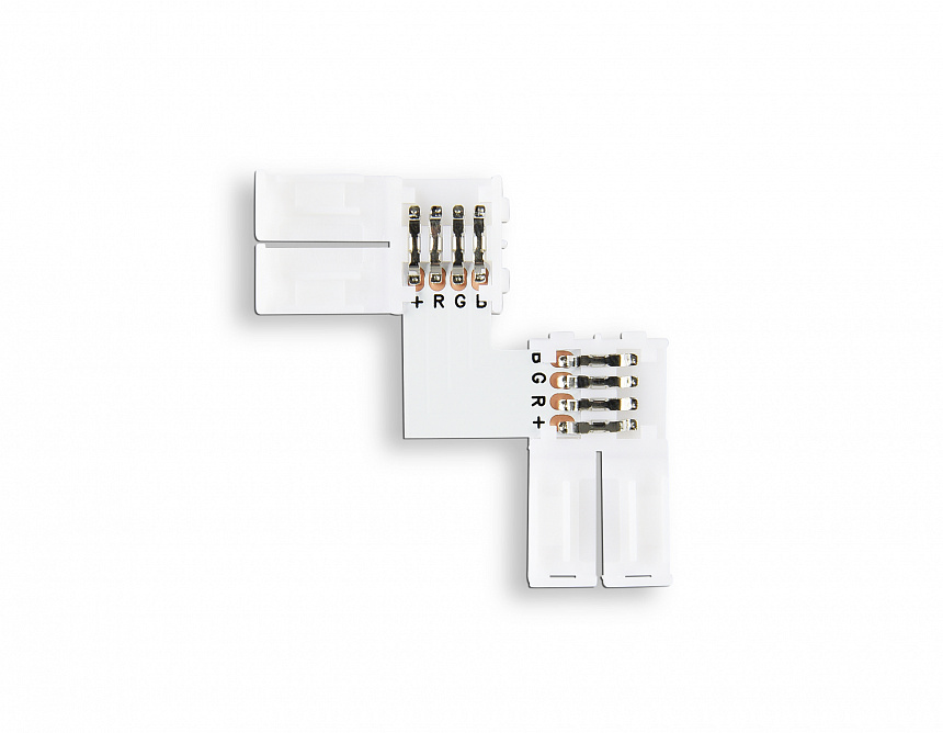 GS6701 Соединитель угловой L 5050 12/24V (4 конт.) (10шт)