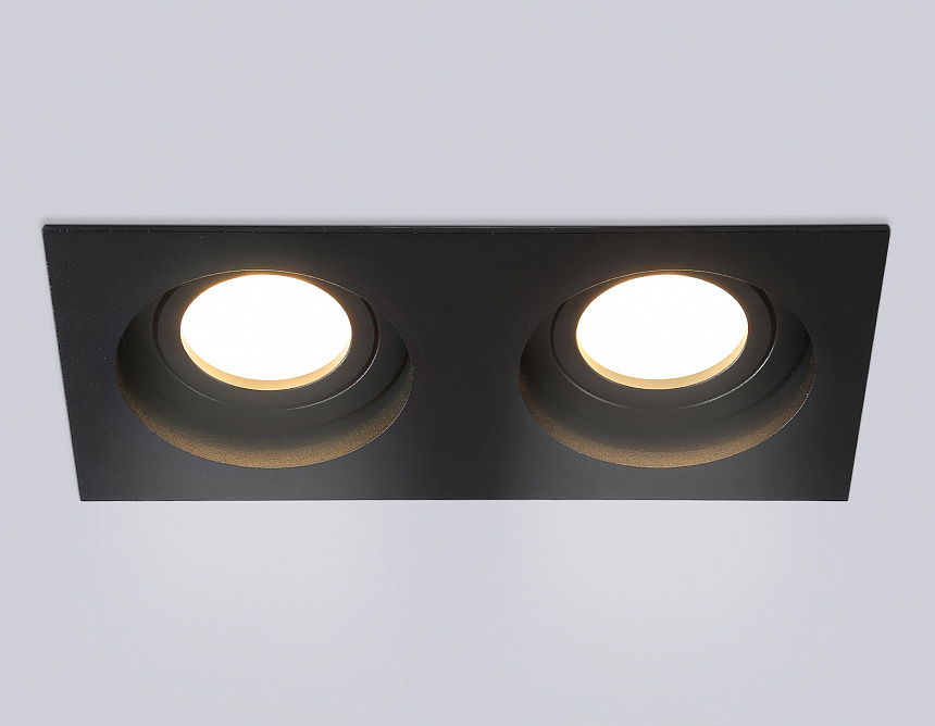 TN102760/2 BK черный IP20 GU5.3/2 200*100*32