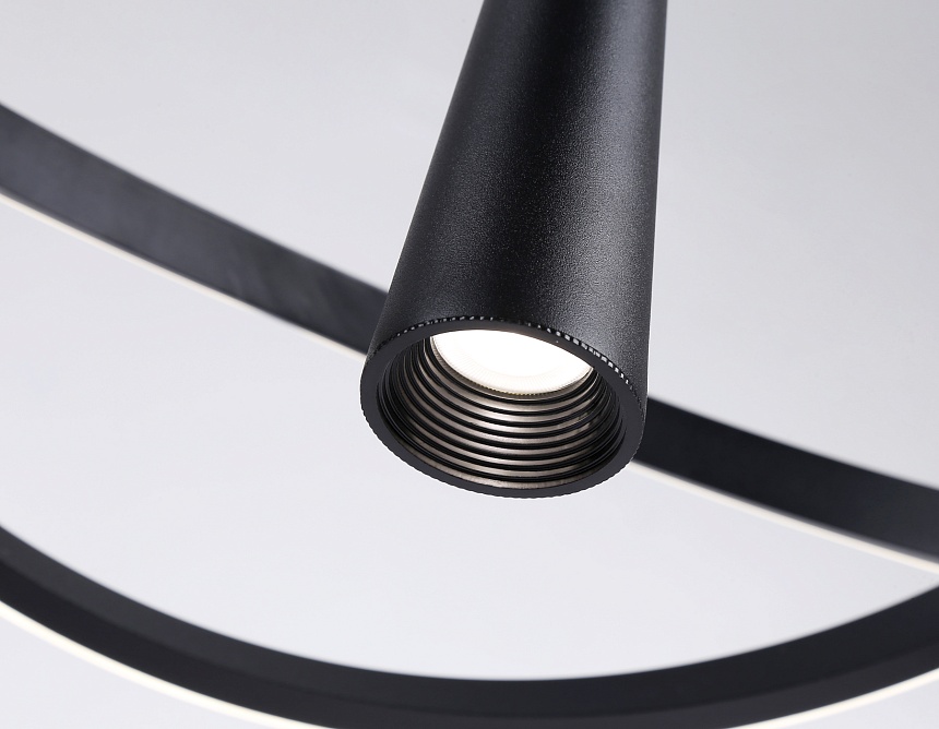 FL5368/2+1 BK черный 47W 3000K-6400K D480*1200 (ПДУ ИК)