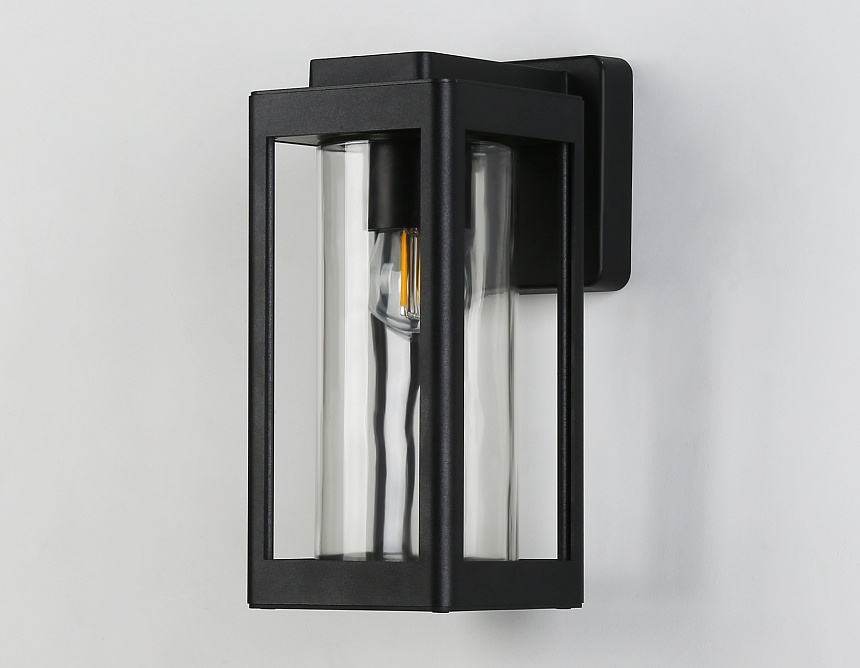 ST2406 BK/CL черный/прозрачный IP54 E27 max 40W 245*110*150
