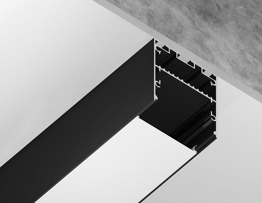 GP3050BK черный 2000*42*45