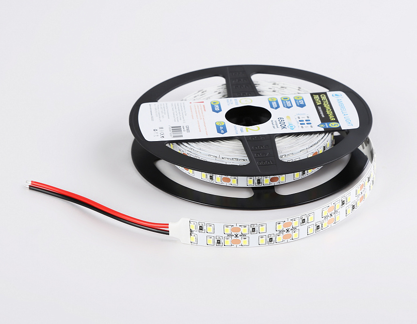 GS1603 2835 240Led/ 19.2W m/ 12V IP20 6500K/ 5000*14*1.2mm (2 конт.) GS1603 2835 240Led/ 19.2W m/ 12V IP20 6500K/ 5000*14*1.2mm (2 конт.)