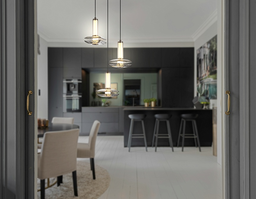 LH31012/3 GR/SM серый/дымчатый 35W 3000K D450*1790