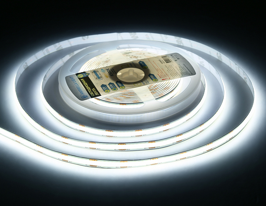 GS2603 COB 320Led/ 10W m/ 12V IP20 6500K/ 5000*8*1.54mm (2 конт.) GS2603 COB 320Led/ 10W m/ 12V IP20 6500K/ 5000*8*1.54mm (2 конт.)