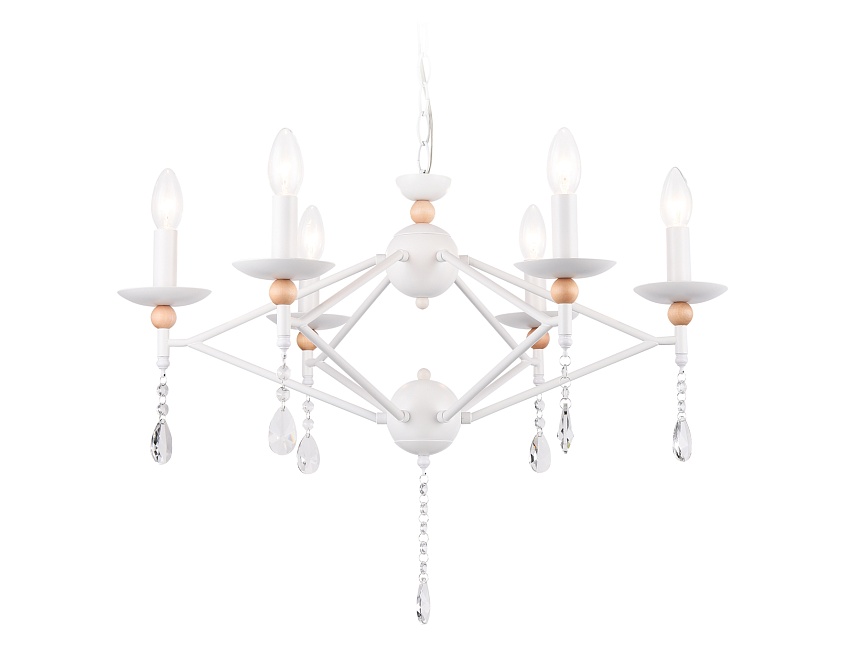 TR9596/6 WH белый E14/6 max 40W D660*880