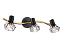 TR8657/3 BK/GD черный/золото E14/3 max 60W 550*100*185