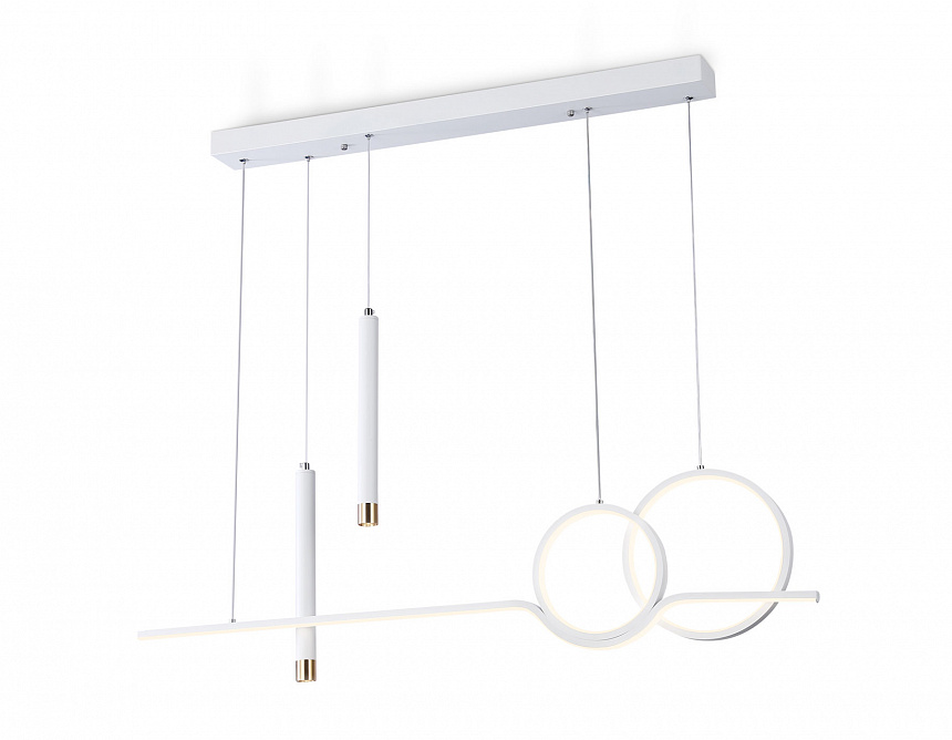 FL5393/5 WH белый 3000K/4200K/6400K+4200K 62W 1000*75*1200 (ПДУ ИК)