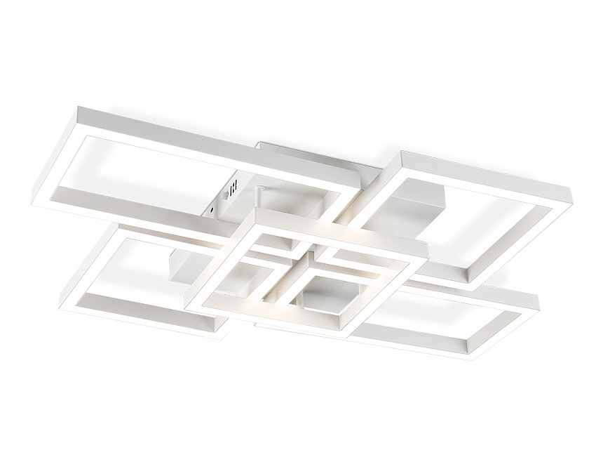 FA1011/4+1 WH белый 90W 3000K-6400K 710*490*95 (ПДУ ИК) FA1011/4+1 WH белый 90W 3000K-6400K 710*490*95 (ПДУ ИК)
