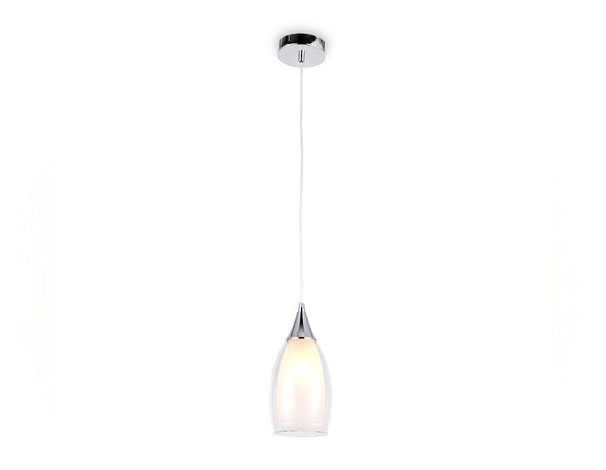 TR3542 CH/CL хром/прозрачный E14 max 40W D130*1000