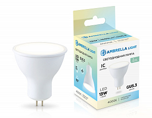 161304 Лампочка LED MR16 13W IC GU5.3 4000K 175-265V