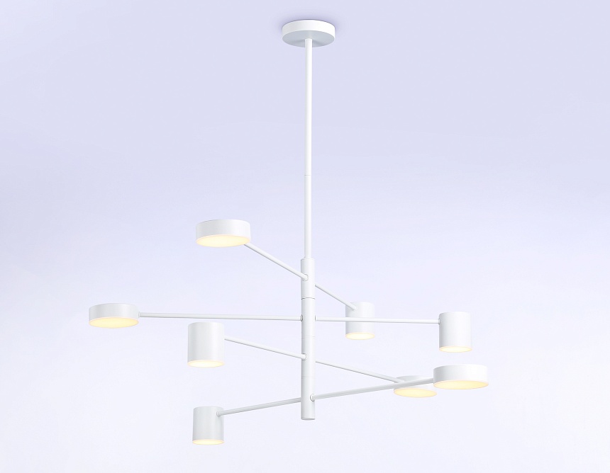 FL51688/8 WH белый 3000K/4200K/6400K 48W D900*1000 (Без ПДУ)