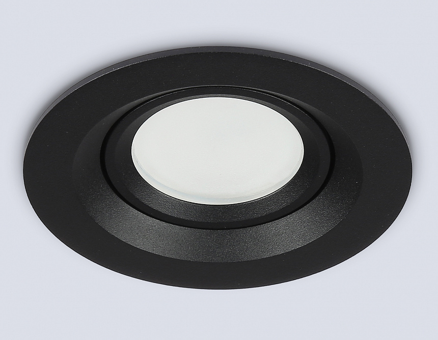 TN1142 BK черный IP44 GU5.3 D95*38