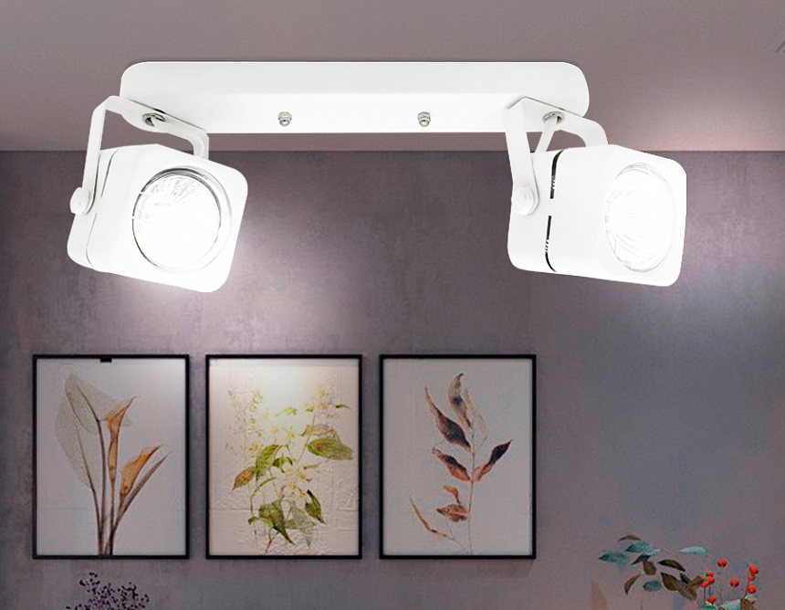 TA112 WH белый GU10 260*130*D60 TA112 WH белый GU10 260*130*D60