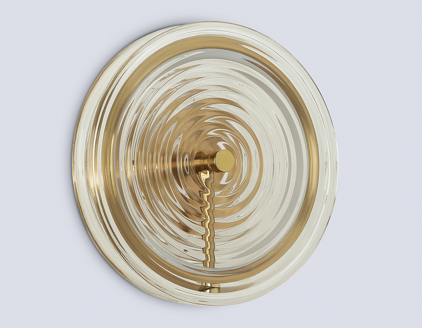 LH31112 BS/CL латунь/прозрачный 9W 3000K D250*90