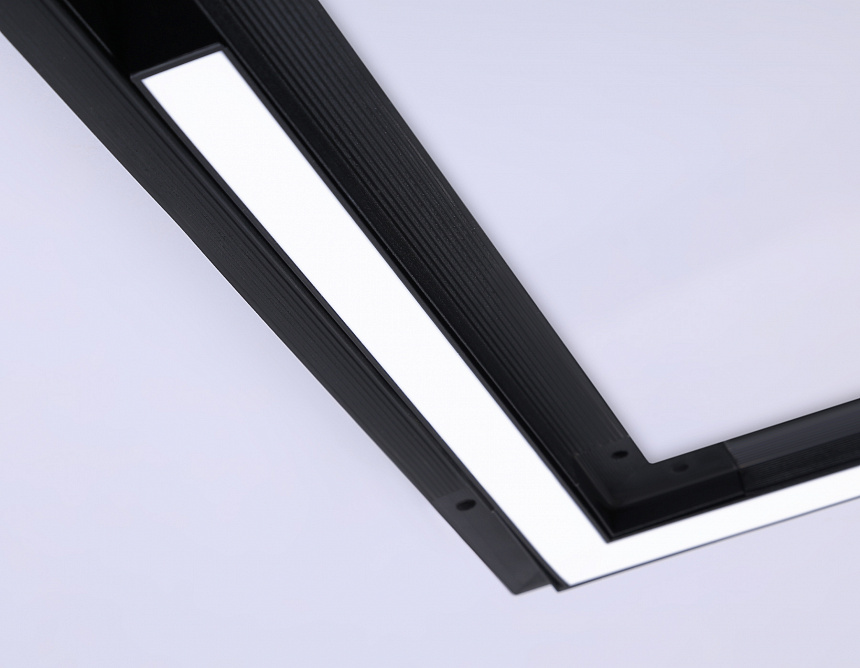 GL3982 BK черный IP20 24W 4200K 48V 300*300*45