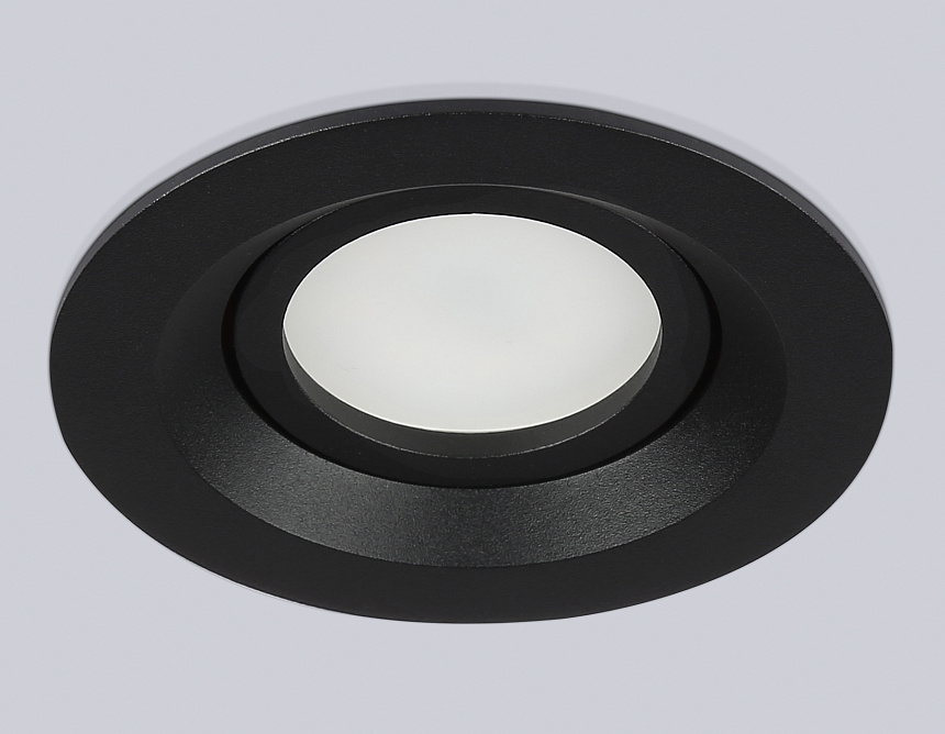 TN102742 BK черный IP20 GU5.3 D95*25