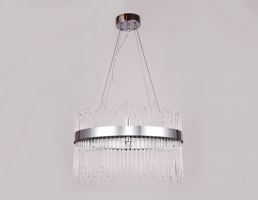 TR5353/10 CH/CL хром/прозрачный G9/10 max 40W D500*800