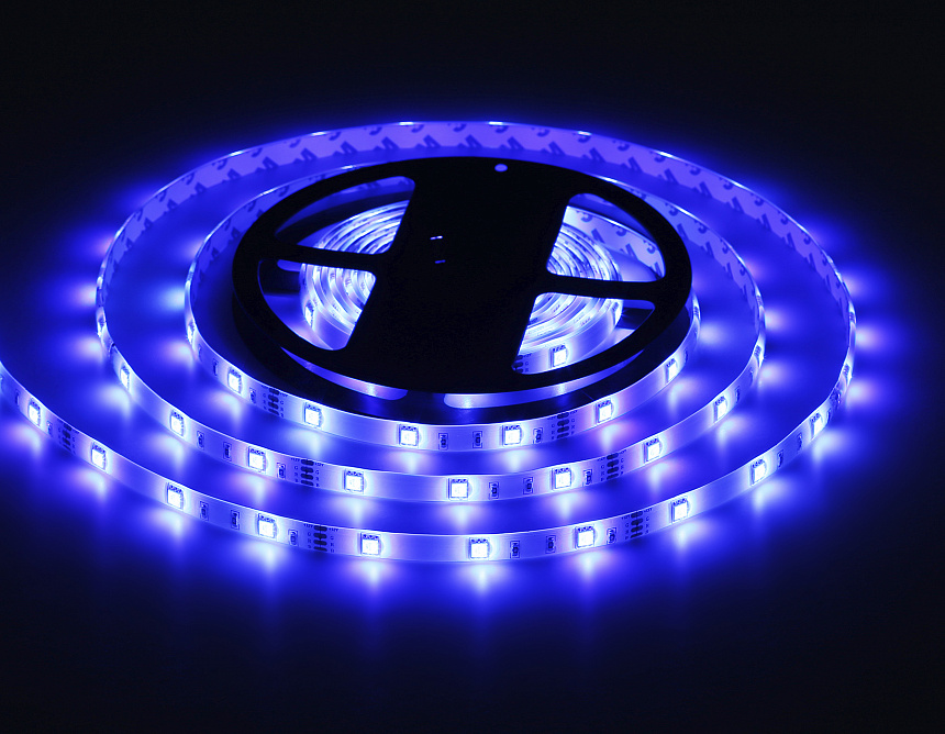 GS2501 5050 30Led/ 7.2W m/ 12V IP65 RGB/ 5000*10*2.87mm (4 конт.) комплект GS2501 5050 30Led/ 7.2W m/ 12V IP65 RGB/ 5000*10*2.87mm (4 конт.) комплект