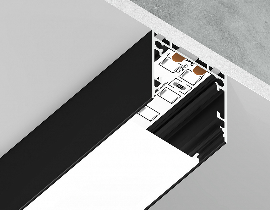 GP2500BK черный 2000*25*25