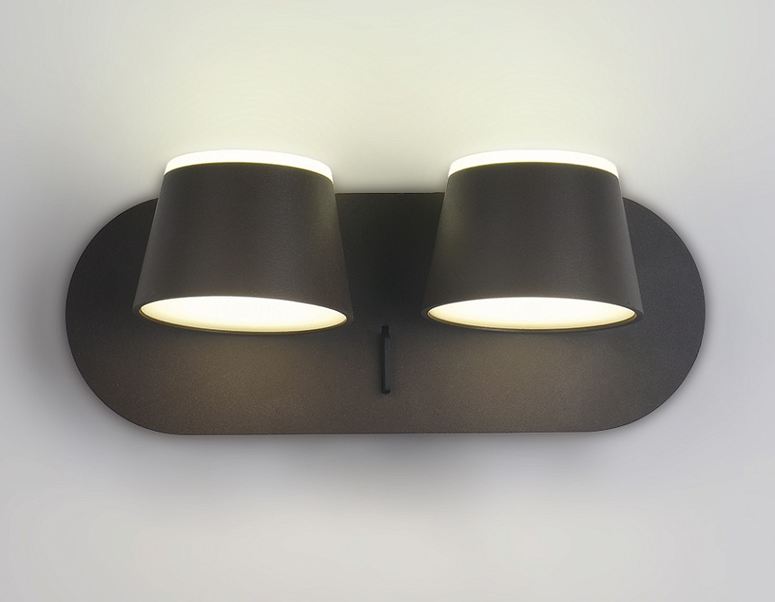 FW172/2 CF/S кофе/песок LED 4200K 20W 230*100*140 FW172/2 CF/S кофе/песок LED 4200K 20W 230*100*140