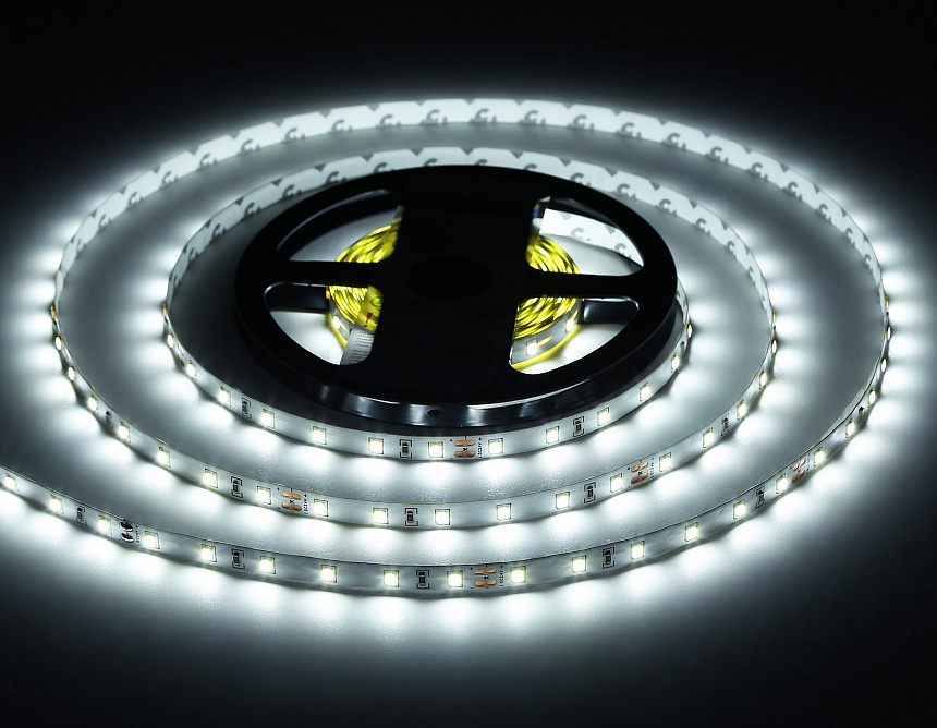GS3003 2835 60Led/ 6W m/ 24V IP20 6500K/ 5000*8*1.2mm (2 конт.) GS3003 2835 60Led/ 6W m/ 24V IP20 6500K/ 5000*8*1.2mm (2 конт.)