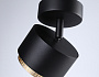TN71282  BK/GD черный/золото GX53 max 12W D95*137