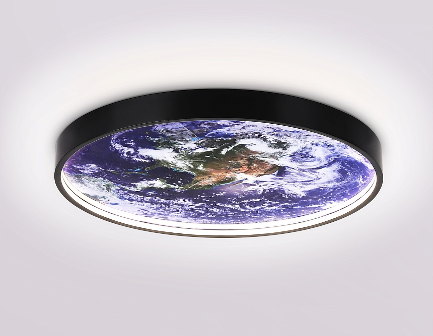 FW11133 BK черный 25W LED 3000-6400K D400*38 FW11133 BK черный 25W LED 3000-6400K D400*38