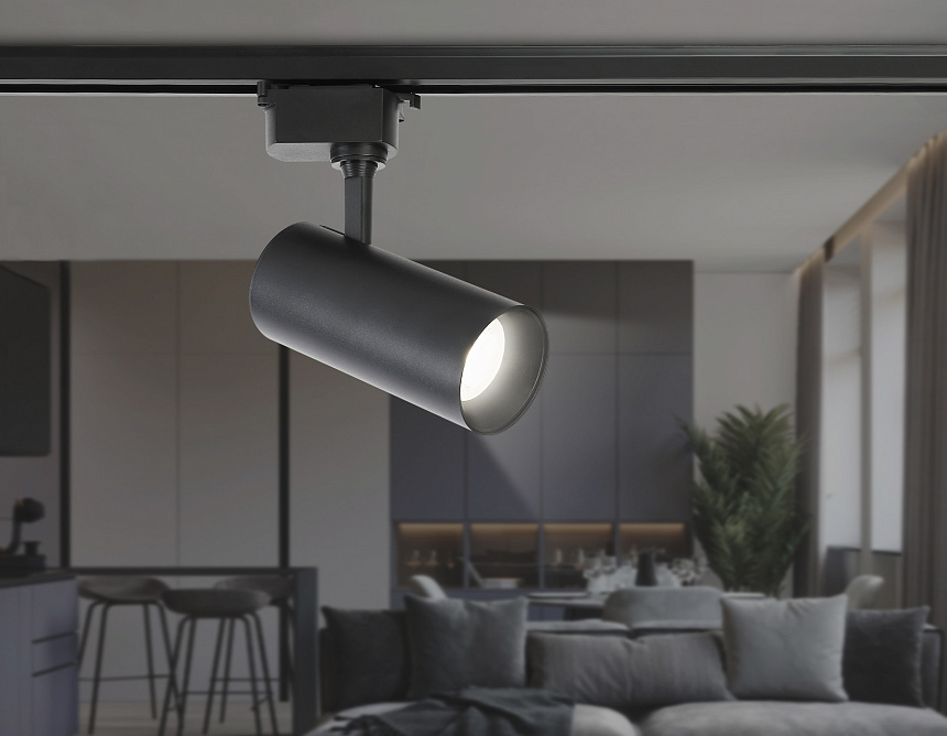 GL5828 BK черный LED 15W 4200K 24°