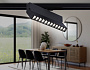 GL6819 BK черный LED 12W 4200K 24° 230*22*87